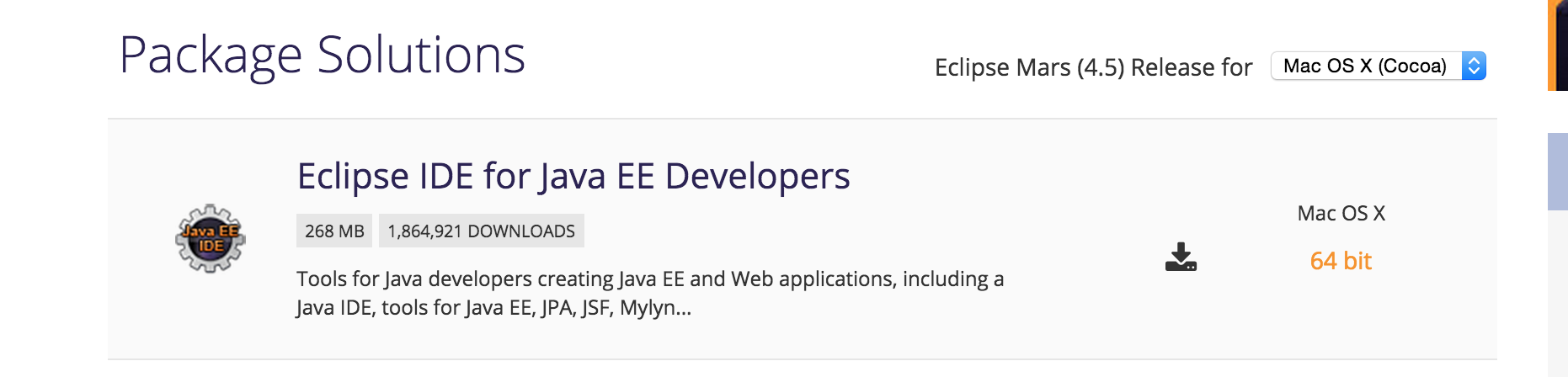 eclipse mac version 1.6.0_65 of the jvm is not suitable for this product